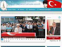 Tablet Screenshot of kutahya.gov.tr
